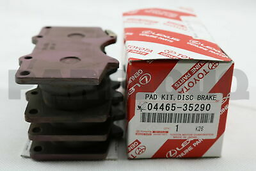 [04465-35290] BRAKE PADS-TOYOTA